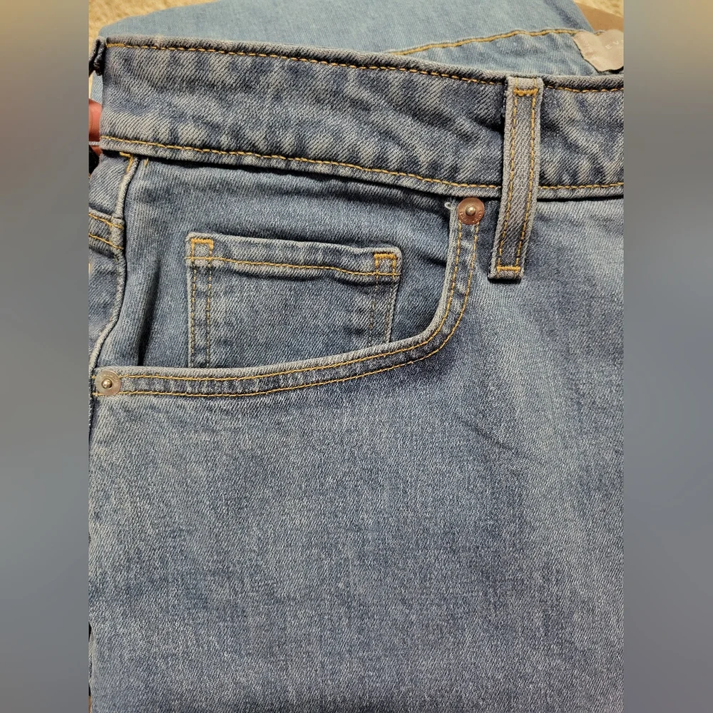 EVERLANE The Curvy Cheeky Straight Leg Jeans Organic Cotton Women's Size 35 - Picture 11 of 14